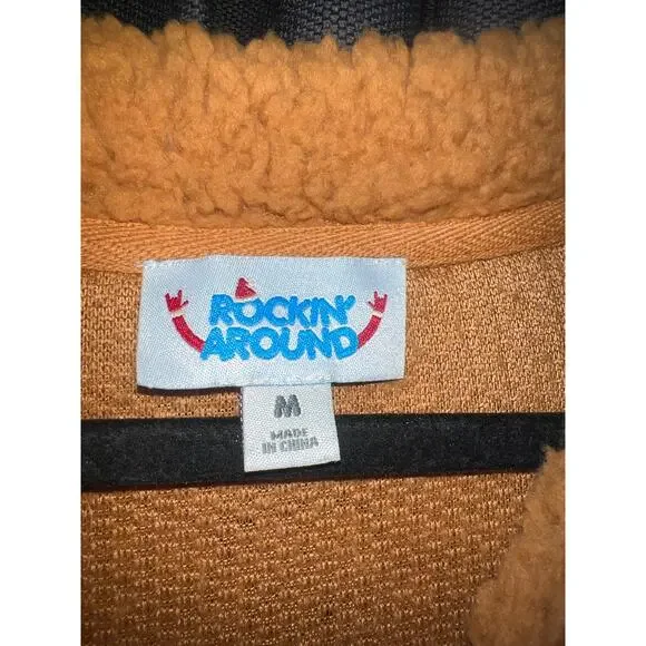 Ugly Christmas Sweater Xmas Size Medium Fleece - Picture 2 of 3